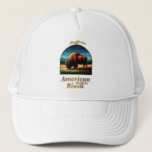 American Buffalo Bison Truckerkappe