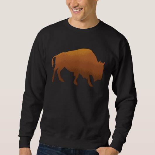 American Buffalo For Men and Women Sweatshirt (Vorderseite)