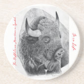 American Buffalo Getränkeuntersetzer (Vorne)