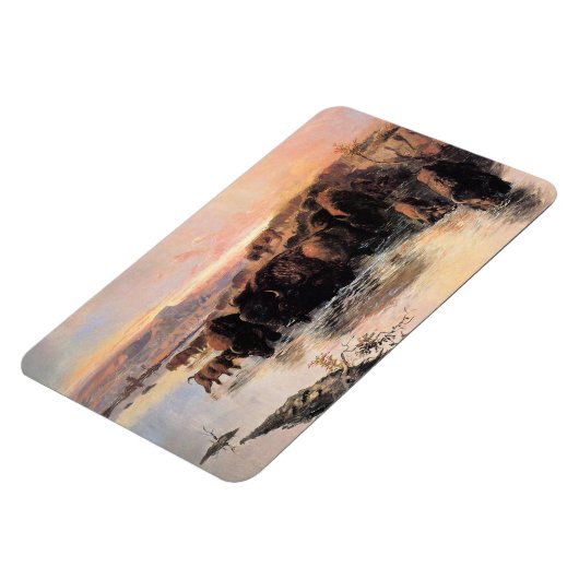 American Buffalo Herd Magnet (Linke Seite)