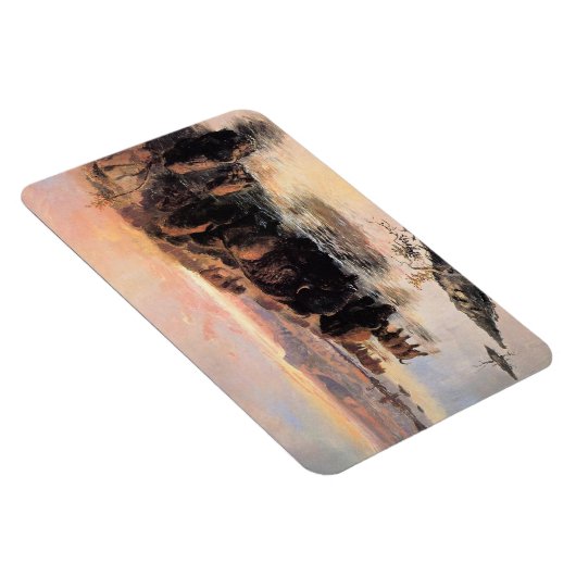 American Buffalo Herd Magnet (Rechte Seite)