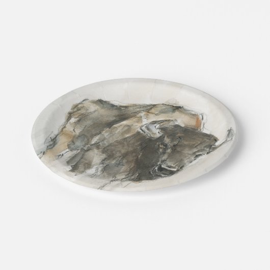 American Buffalo I Pappteller (Schrägansicht)