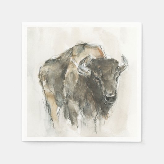 American Buffalo I Serviette (Vorderseite)