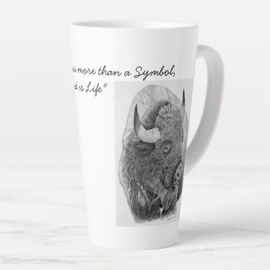 American Buffalo Milchtasse (Rechte Ecke)