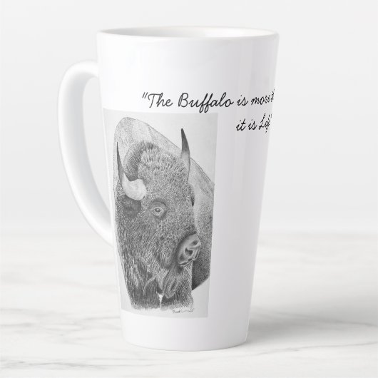 American Buffalo Milchtasse (Linke Ecke)