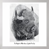American Buffalo Poster (Vorne)