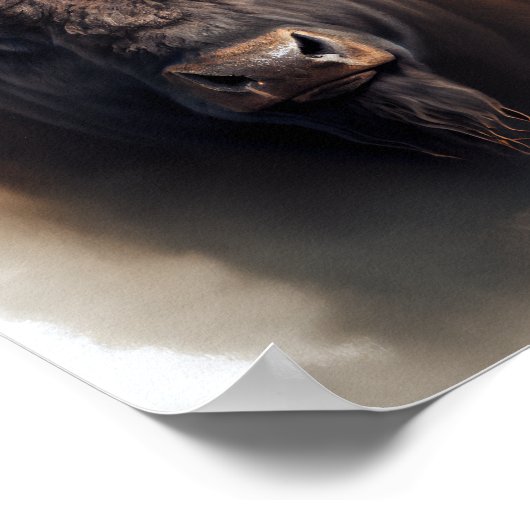 American Buffalo Poster (Ecke)