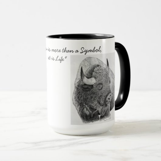 American Buffalo Tasse (VorderseiteRechts)