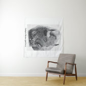 American Buffalo Wandteppich (Beispiel (Horizontal))