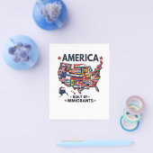 American Builed by Immigrations Patriotic American Flyer (Einzeln)