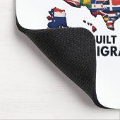 American Builed by Immigrations Patriotic American Mousepad (Ecke)