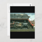 American built Skyliner poses for_Steam Train Postkarte (Vorne/Hinten)