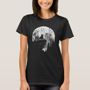 American Bulg Hund Breed Night Stroll for Dog Owne T-Shirt