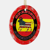 American Bull Christmas Tree Ornament (Rechts)