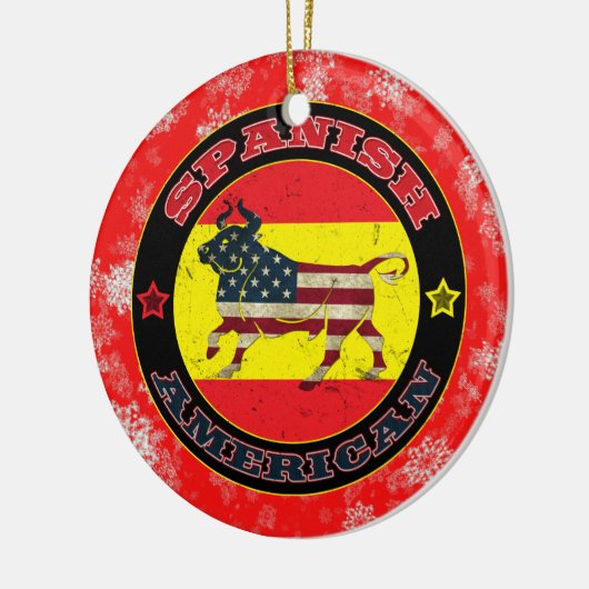 American Bull Christmas Tree Ornament (Links)