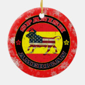 American Bull Christmas Tree Ornament (Hinten)