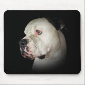 American Bull Dog Portrait Mousepad (Vorne)