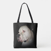 American Bull Dog Portrait Tasche (Rückseite)