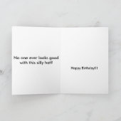 American Bulldog Birthday Karte (Innenseite)