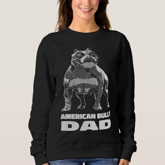 American Bulldog Dad Sweatshirt (Vorderseite)