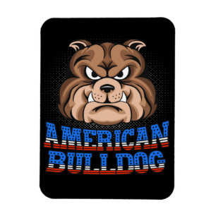 American Bulldog Downer Magnet