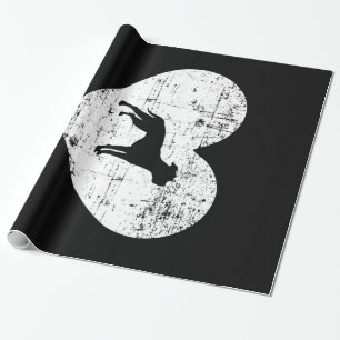 American Bulldog Heart Dog Geschenkpapier