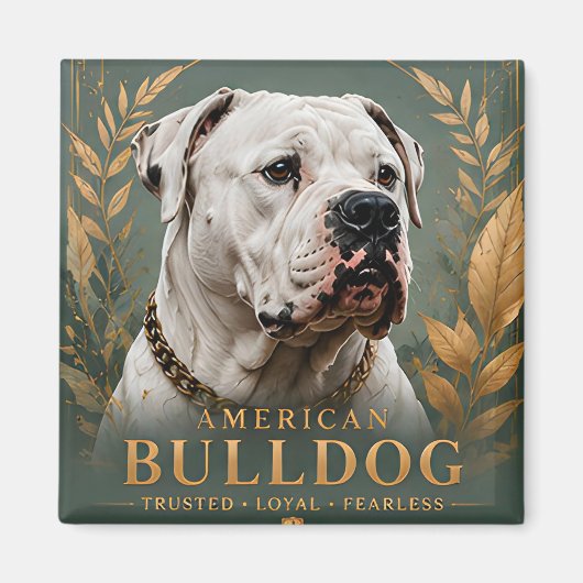 American Bulldog Heritage Champion Magnet (Vorne)
