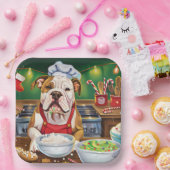 American Bulldog Holiday Baking: Festliche Weihnac Pappteller (Party)