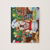 American Bulldog Holiday Baking: Festliche Weihnac Puzzle (Vertikal)