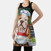 American Bulldog Holiday Baking: Festliche Weihnac Schürze (InSitu)