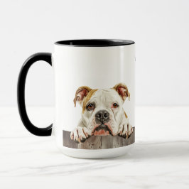 American Bulldog Hund Tasse