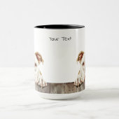 American Bulldog Hund Tasse (Zentrum)