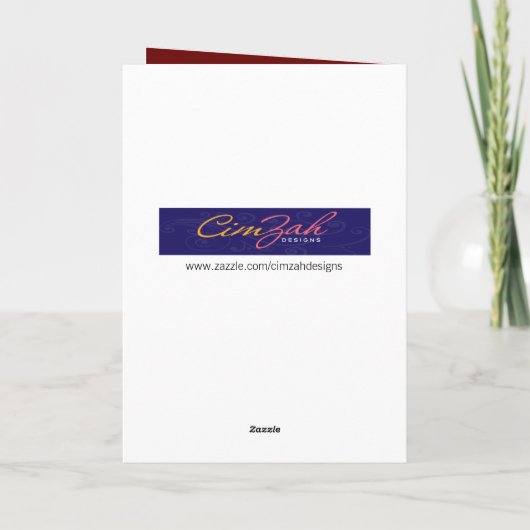 American Bulldog No Bull Father's Day Card Karte (Rückseite)