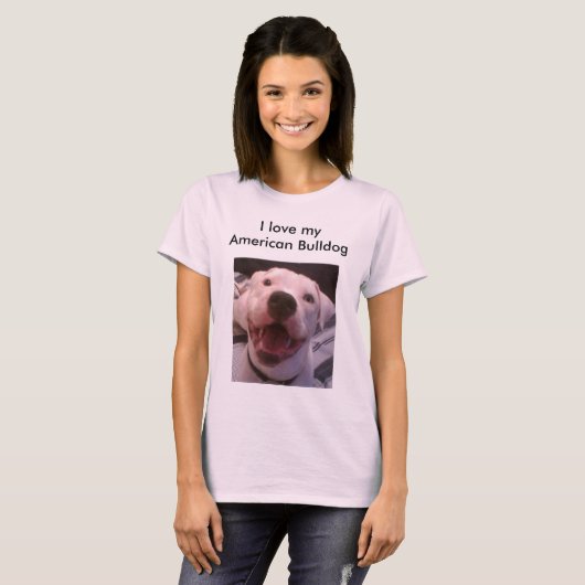 American Bulldog T - Shirt (Vorne ganz)