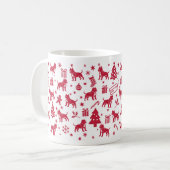 American Bullet Christmas Design Kaffeetasse (Vorderseite Links)