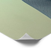 American Bullfrog Hipster Poster (Ecke)