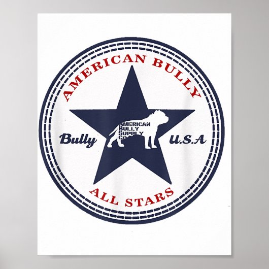American Bully All Stars Bully U.S.A. 23 Poster (Vorne)