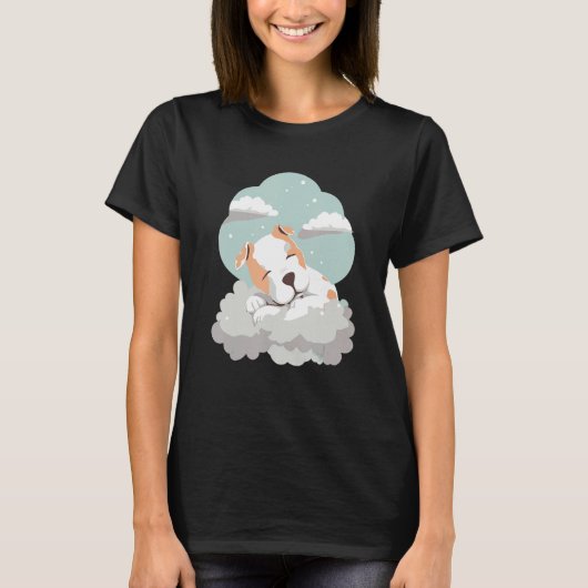 American Bully Cuddle Shirt Clouds Dream (Vorderseite)