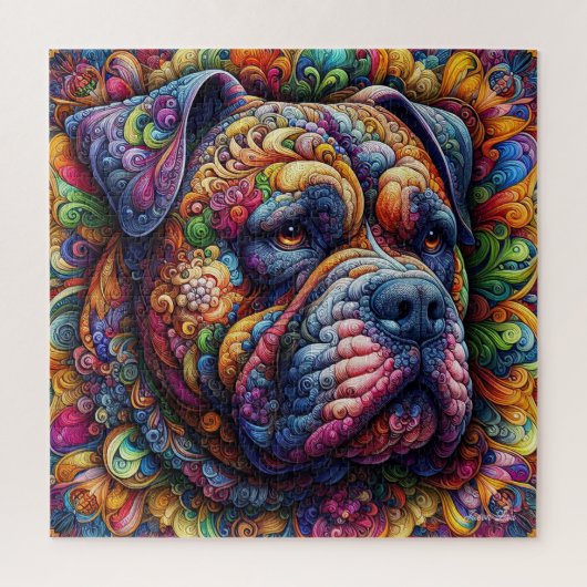 American Bully Decorative Jigsaw Puzzle (Vertikal)