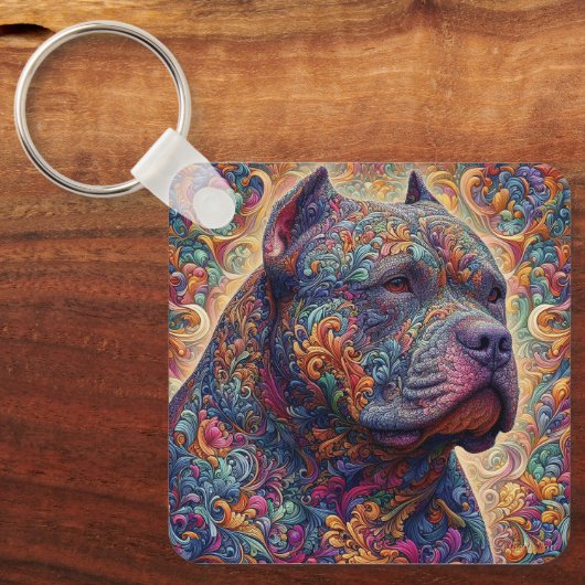 American Bully Decorative Schlüsselanhänger (Vorderseite)