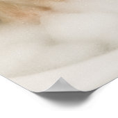 american bully dog cute funny bathroom decor poster (Ecke)