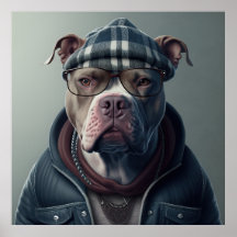 American Bully Hipster Doster