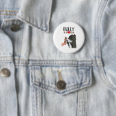 American Bully Mama Niedlich Dog Mama Funny Women Button (Beispiel)