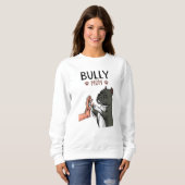 American Bully Mama Niedlich Dog Sweatshirt (Vorne ganz)