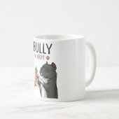 American Bully Mama Niedlich Hund Kaffeetasse (VorderseiteRechts)
