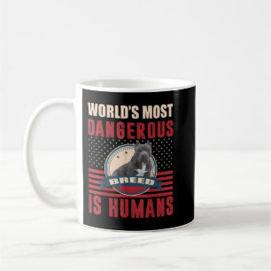 American Bully Pitbull Humans Dangerous Breed T-Sh Kaffeetasse