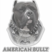 American Bully Sticker (Vorderseite)