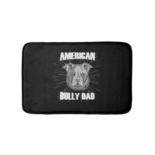 American Bully Vater Badematte (Vorderseite)