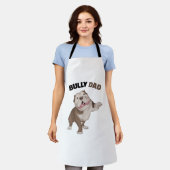 American Bully Vater Dog Eigentümer Vater Funny Me Schürze (Getragen)