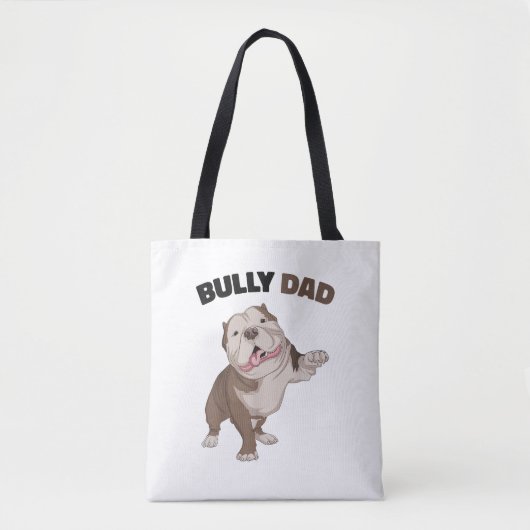 American Bully Vater Dog Eigentümer Vater Funny Me Tasche (Vorderseite)